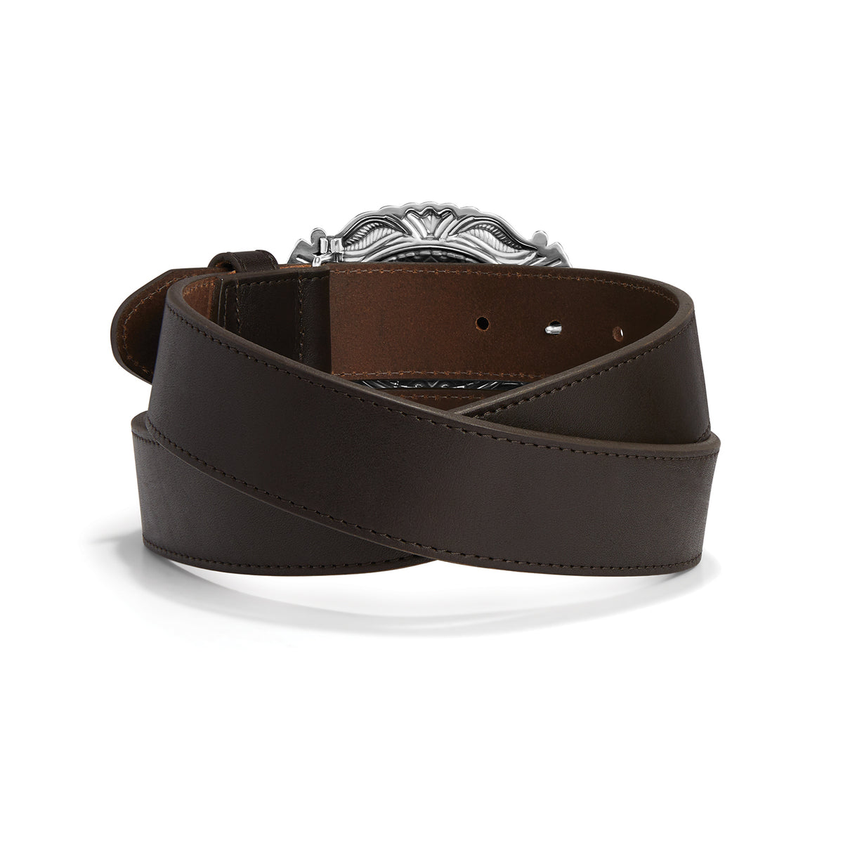 Leegin Brighton Radience Belt with sleek leather strap and metallic buckle, stylish accessory for casual or formal outfits.
