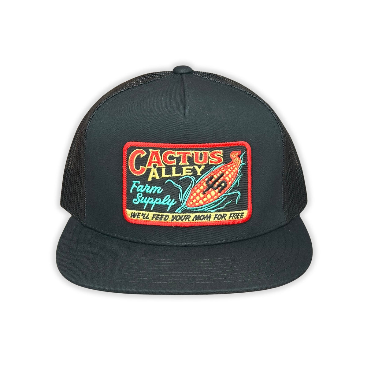 Cactus Alley Hat Co Unisex Black Black Mesh P274 - view 1