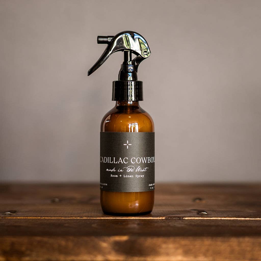 R. Rebellion Cadillac Cowboy Room + Linen Spray, 4 oz – front 2