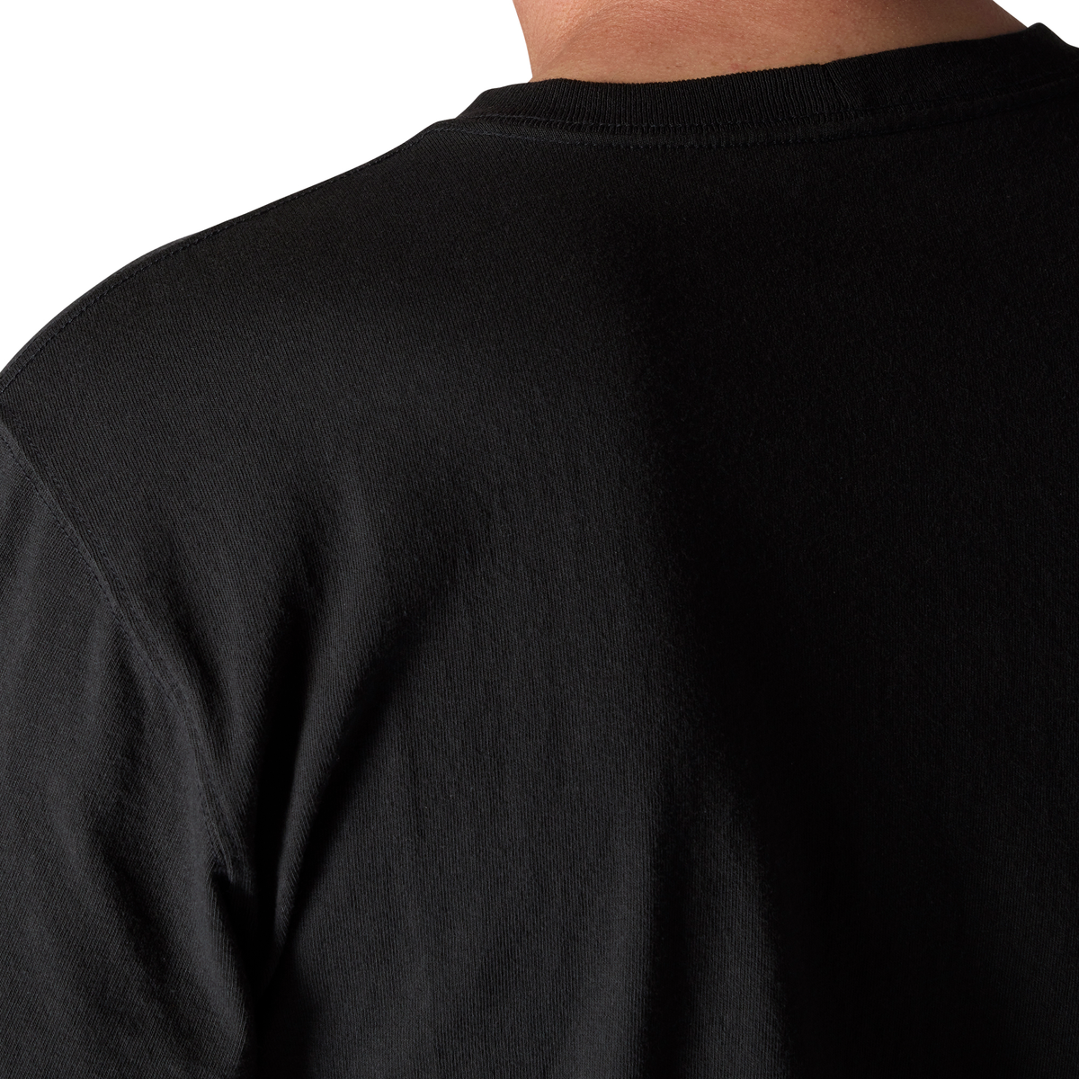 Carhartt Men's Iconic K87 Pocket T-Shirt in black, casual short-sleeve cotton tee with front chest pocket.