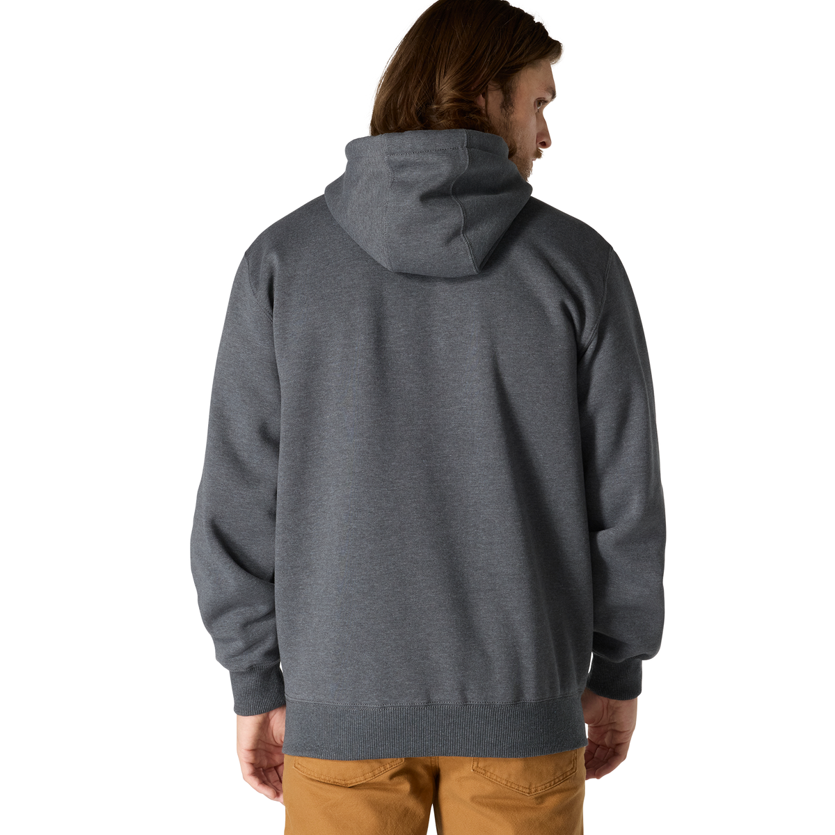 Carhartt Men's Paxton Sweatshirt in Carbon Heather, casual sweatshirt with a comfortable fit and classic design.