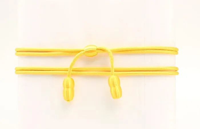 Cavalry Style Hat Band, Yellow – front