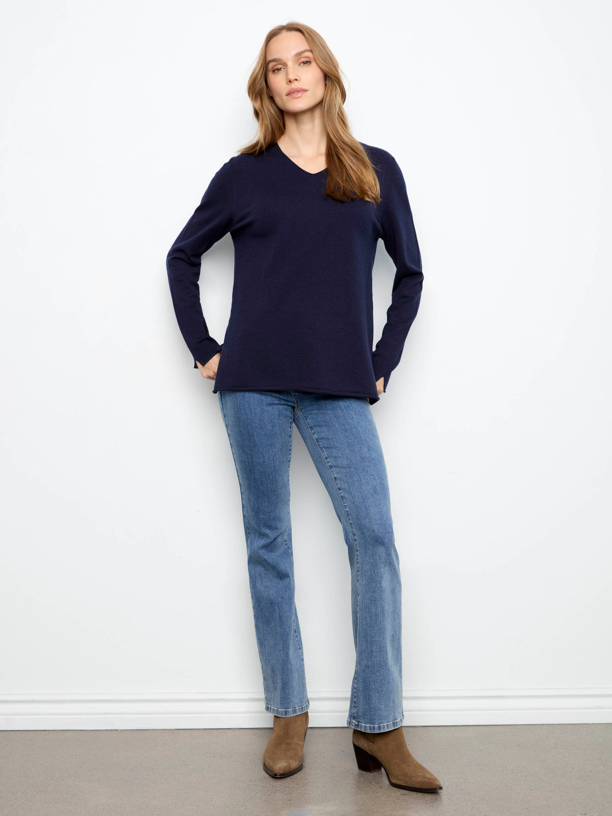 Charlie B Womens Navy C2279RPR-464A - view 2