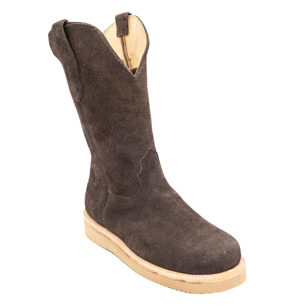 Fenoglio Boot Co. Mens Chocolate Roughout 00101429 - view 2