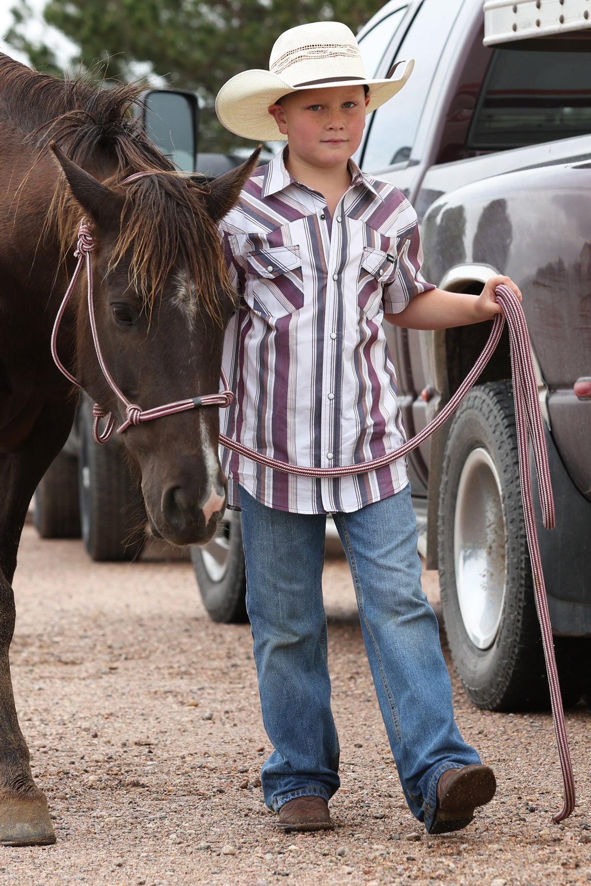 Cinch Boys White MTW7171002 - view 1