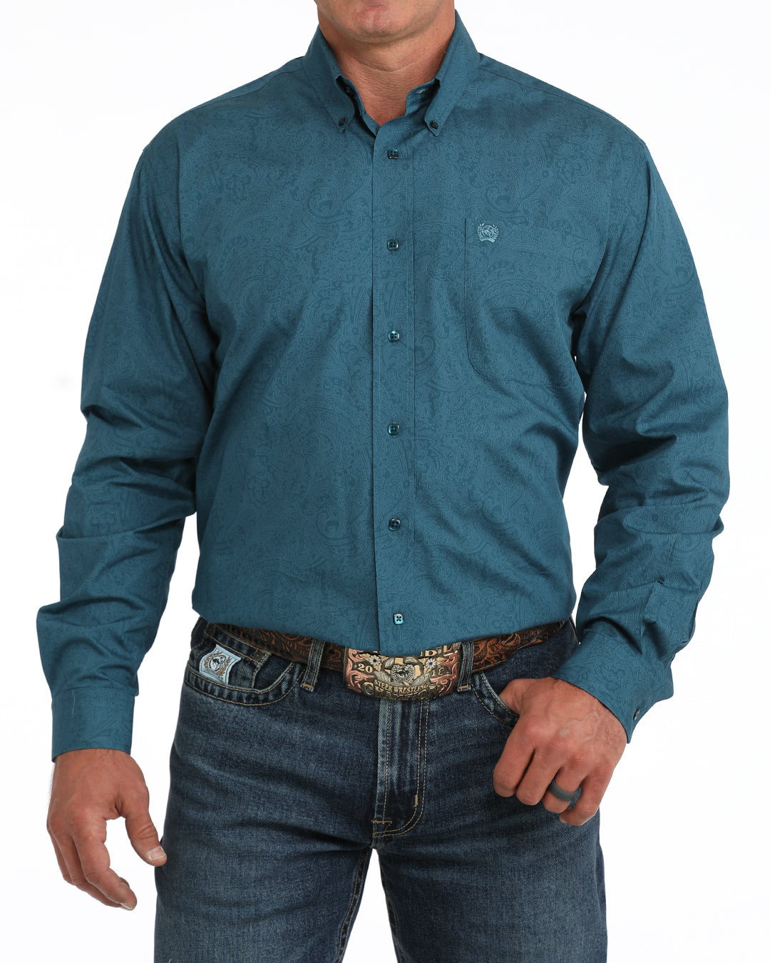 Cinch Mens Blue MTW1106169 - view 1