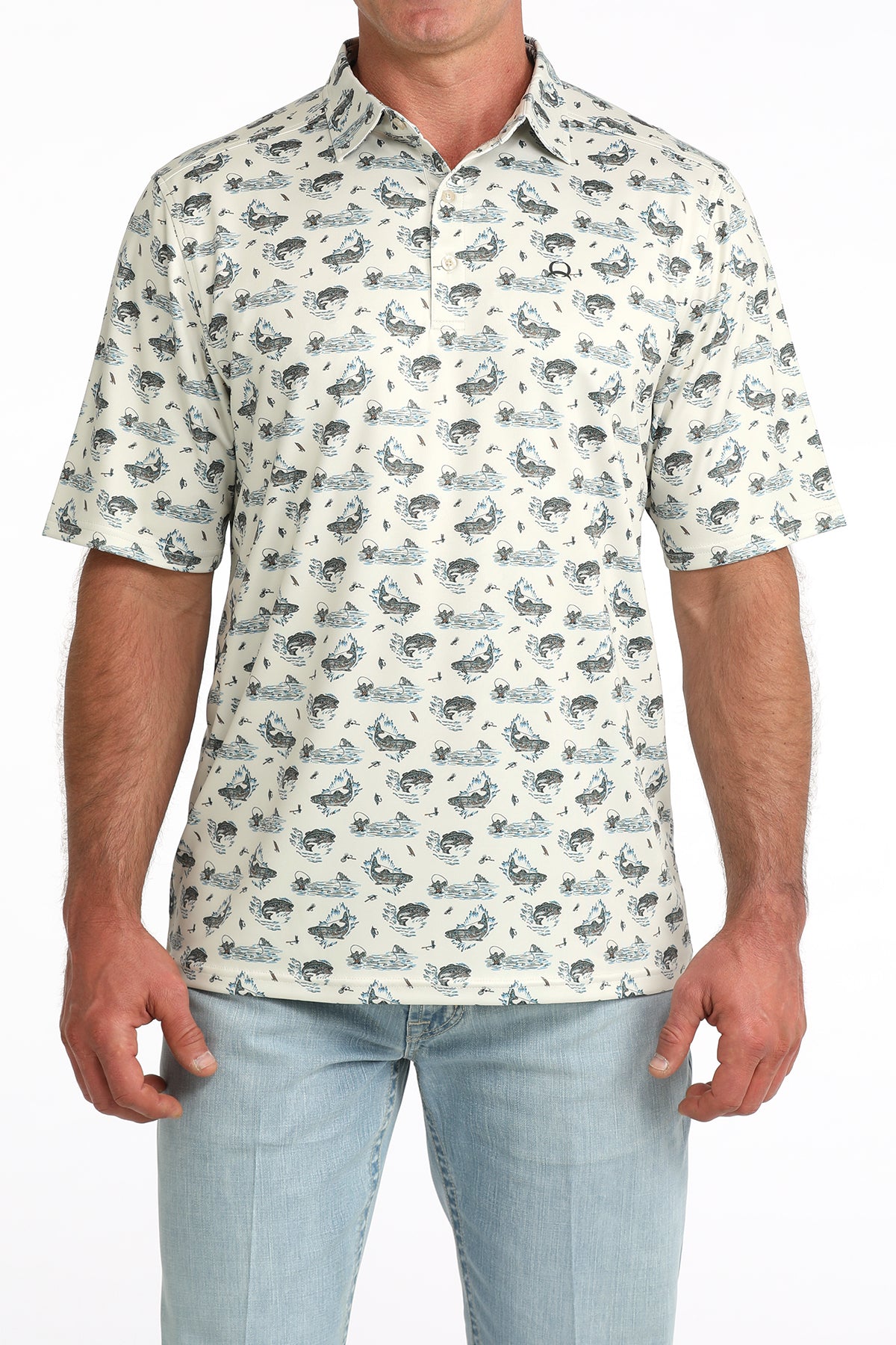 Cinch Mens Cream MTK1865047 - view 1