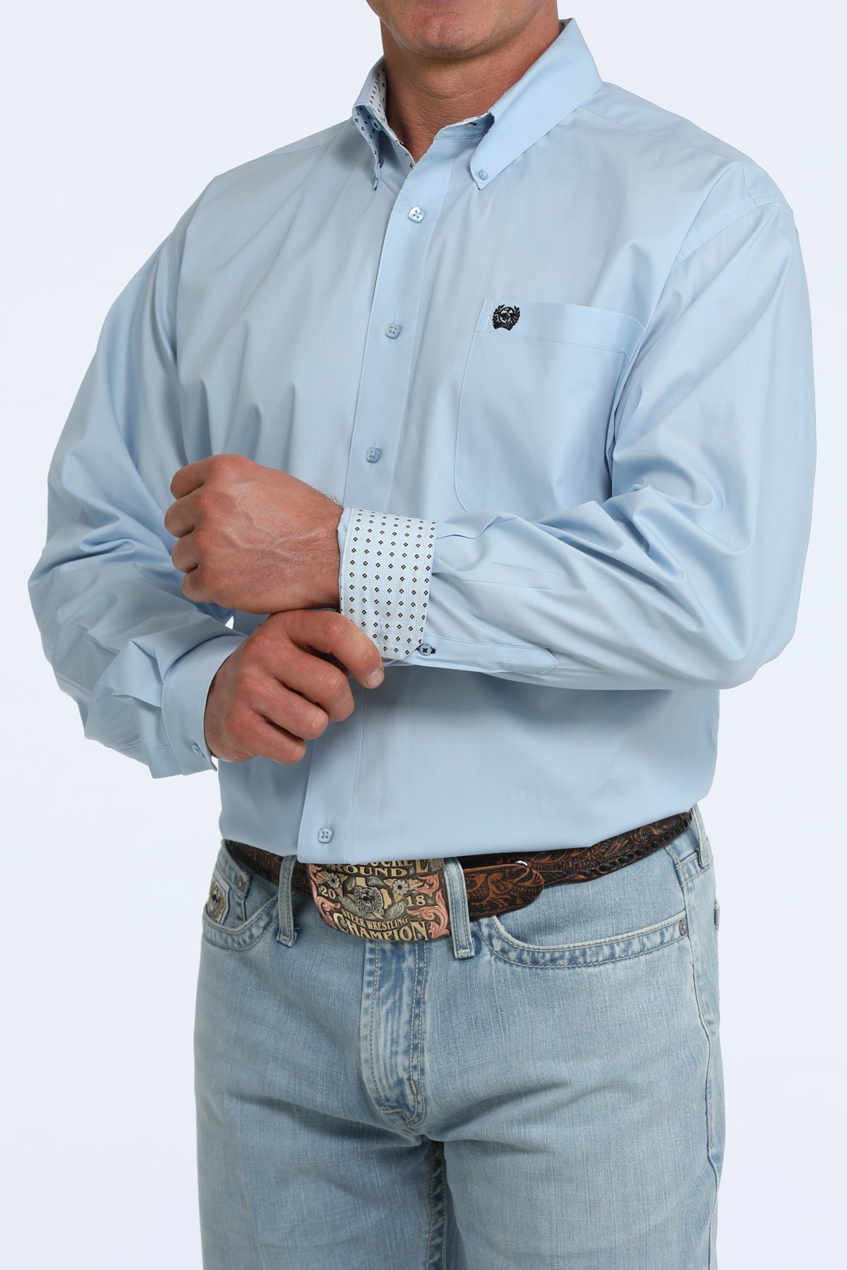 Cinch Mens Light Blue MTW1106125 - view 2