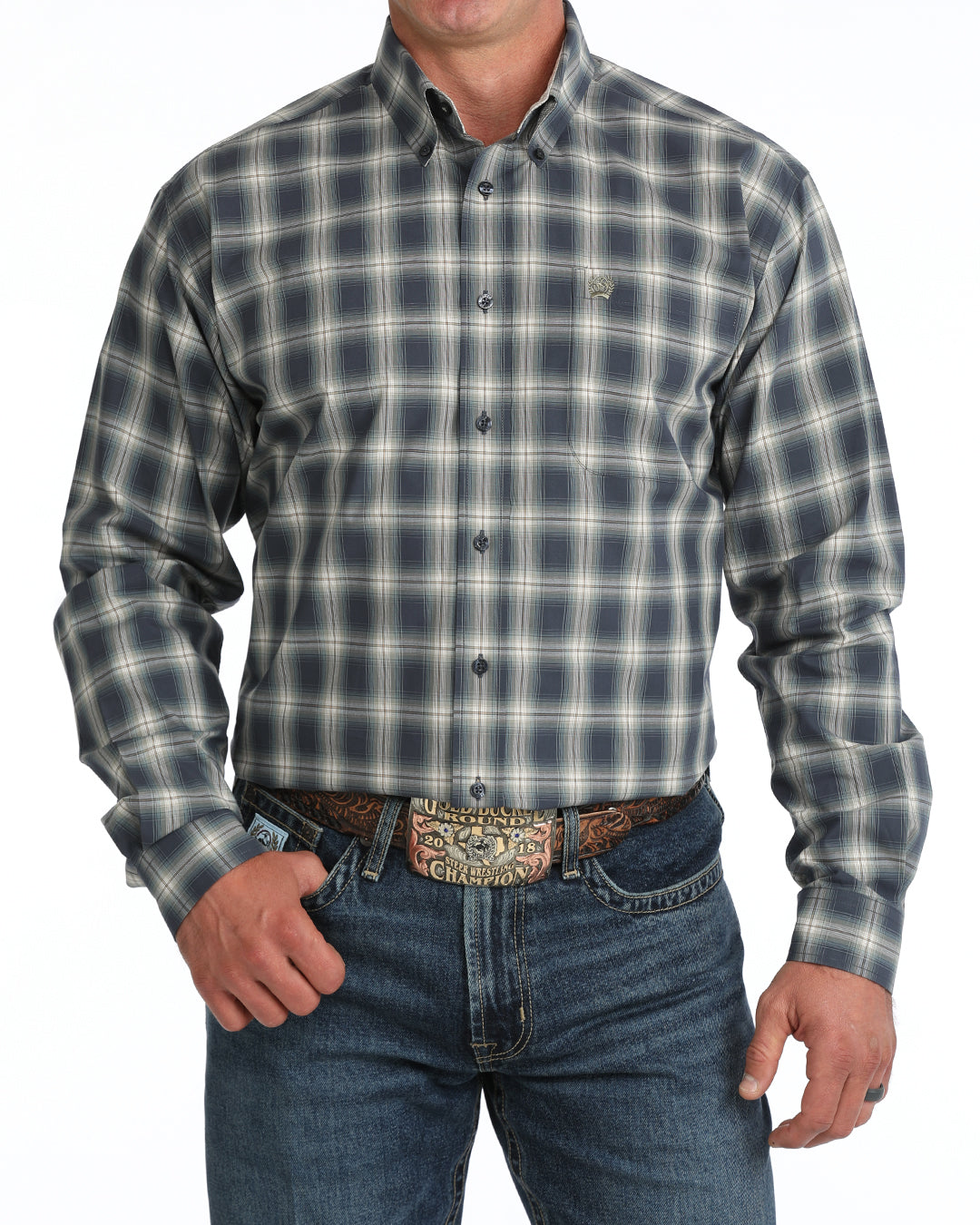 Cinch Mens Navy MTW1106129 - view 1