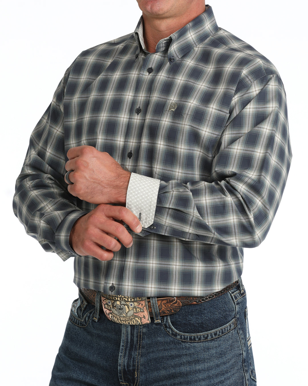 Cinch Mens Navy MTW1106129 - view 2