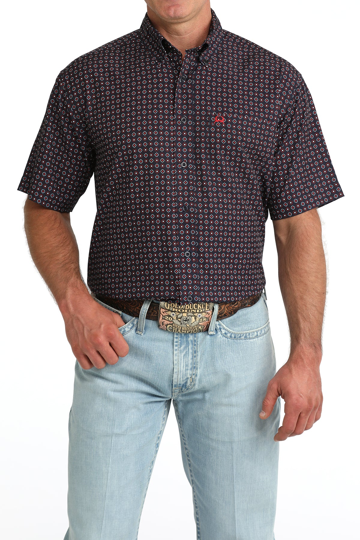 Cinch Mens Navy MTW1704173 - view 1