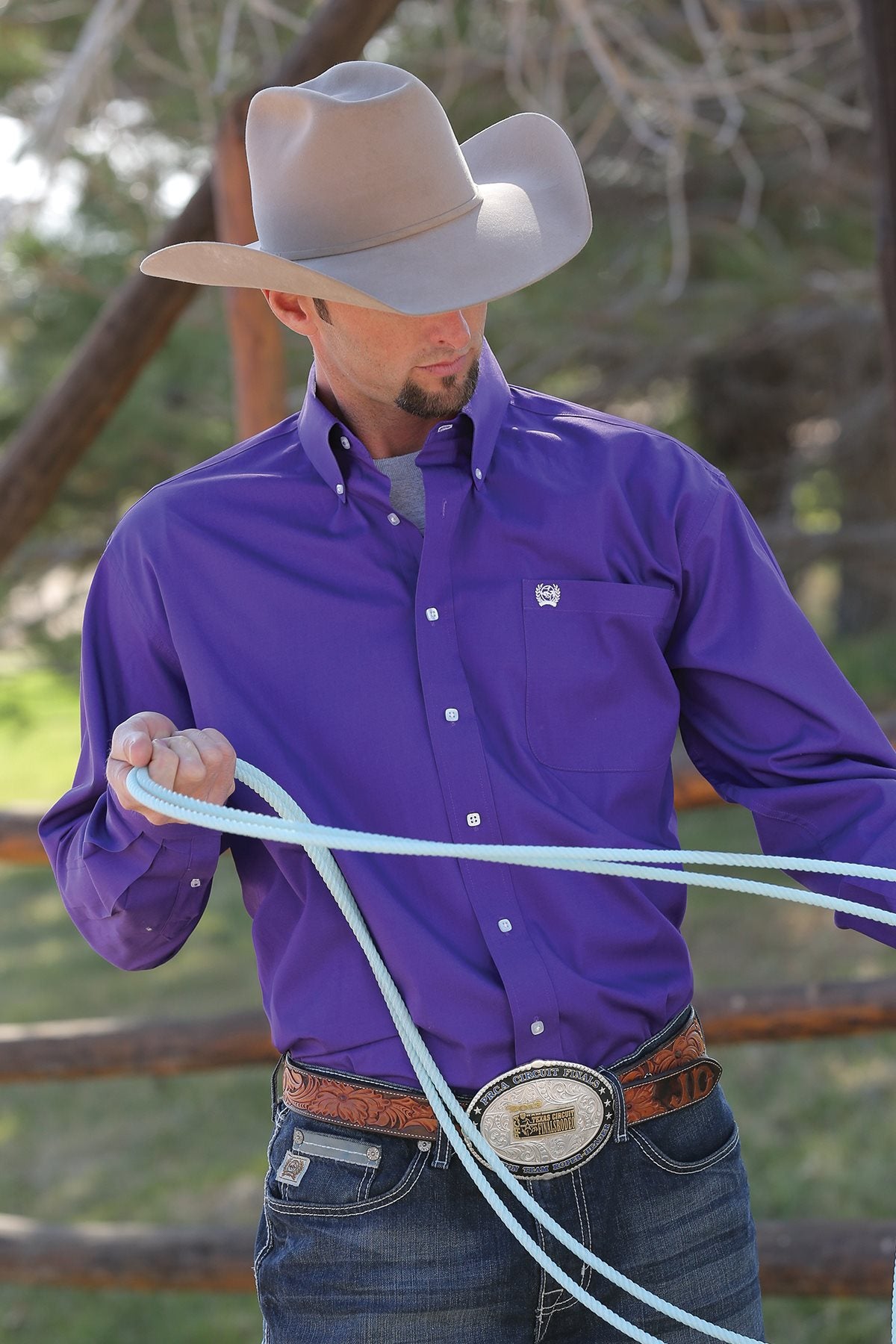 Cinch Mens Purple MTW1103802 - view 1