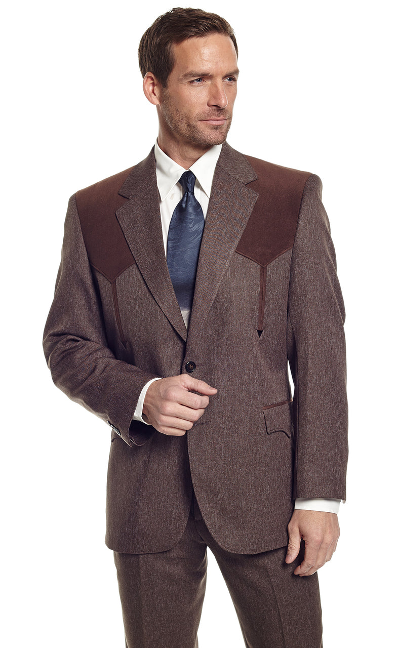 Circle S Mens Heather Chestnut CC2976 - view 1