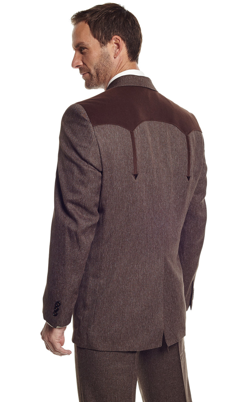 Circle S Mens Heather Chestnut CC2976 - view 2
