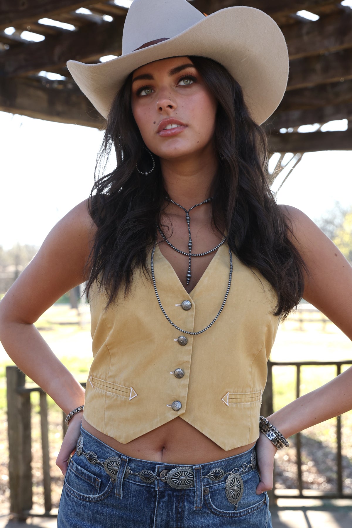 Cruel Denim Womens Gold CTV7532001 - view 2
