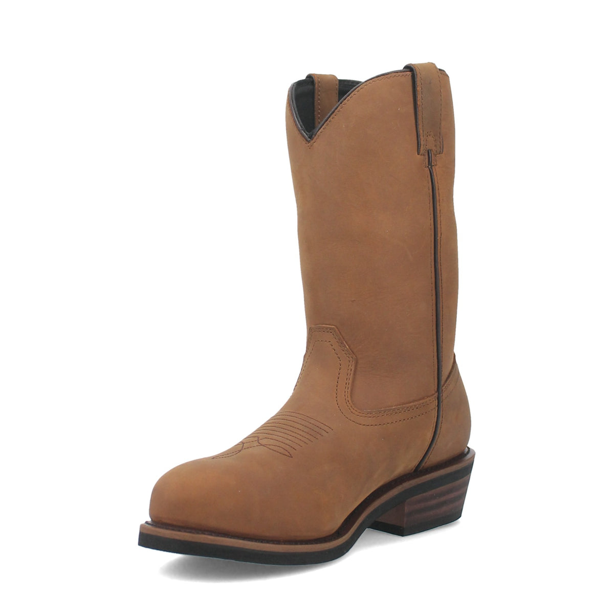 Dan Post Men's Albuquerque Waterproof Boot, Midbrown – 3-4 front inside