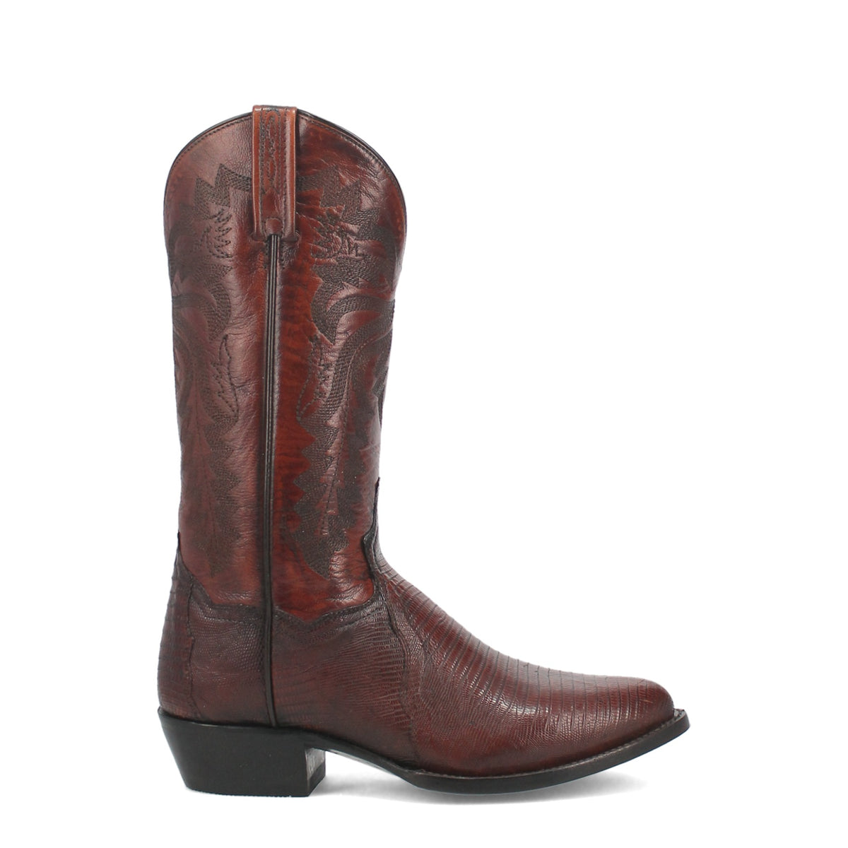Dan Post Men's Winston Lizard Boot, Tan – side