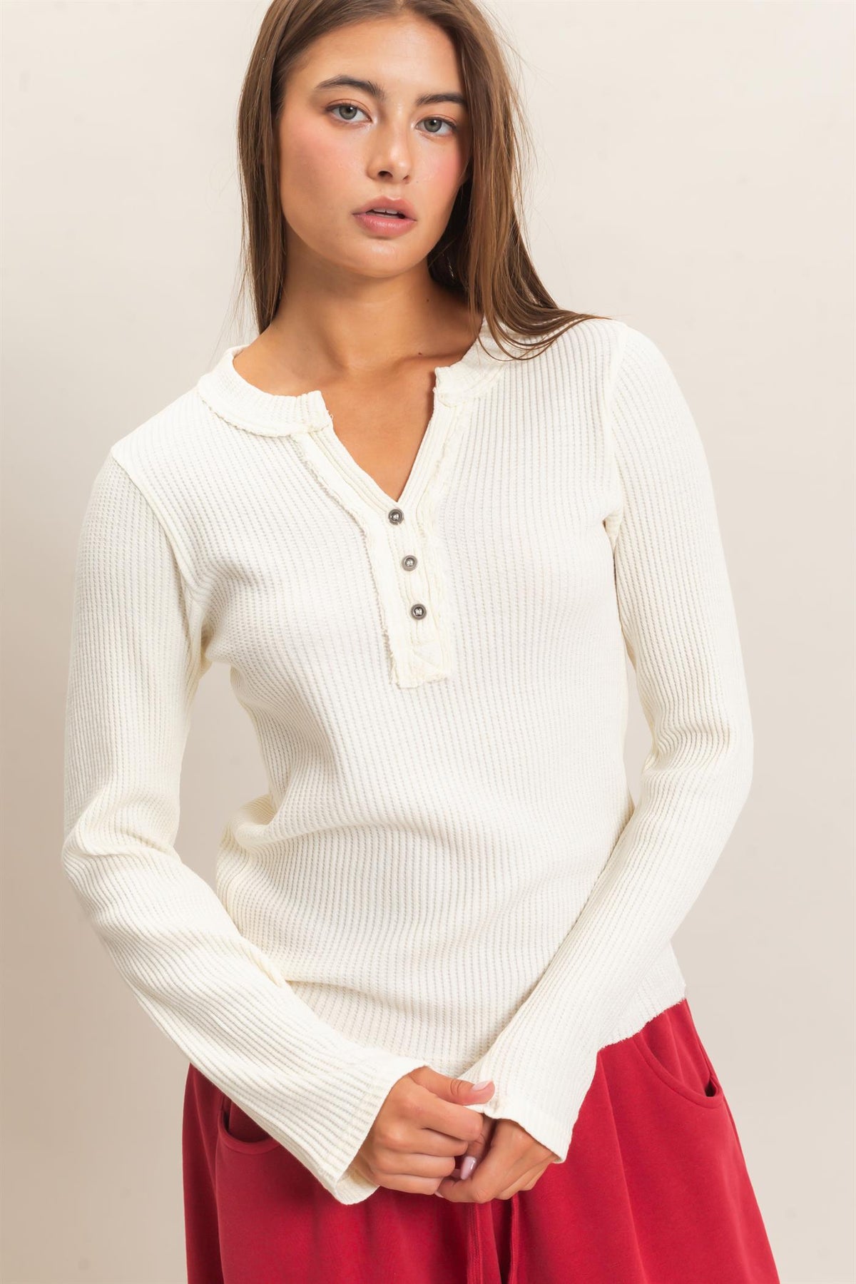 Double Zero Womens Cream DZ26E243 - view 1