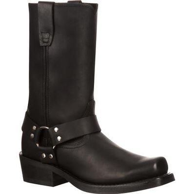 Durango Women's Harness Boot, Black – 3-4 front 2