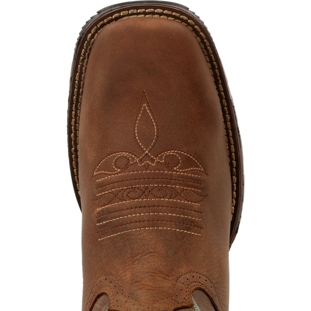 Durango Maverick Women's Waterproof Work Boots with durable leather and rugged outsole for work or outdoor wear.