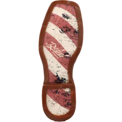 Durango Men's Patriotic Western Flag Boot – sole