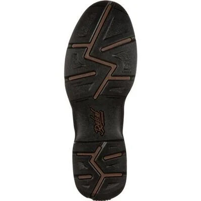 Durango Men's Rebel Saddle Western Boot, Brown – sole