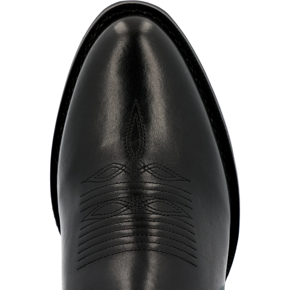 Durango Women's Shyloh Black Western Boots with pointed toe and Western stitching, stylish cowboy boots for women.