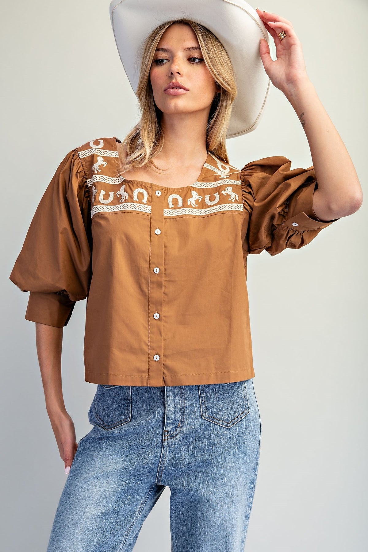 EESOME Womens Brown Sugar TH15878 - view 2