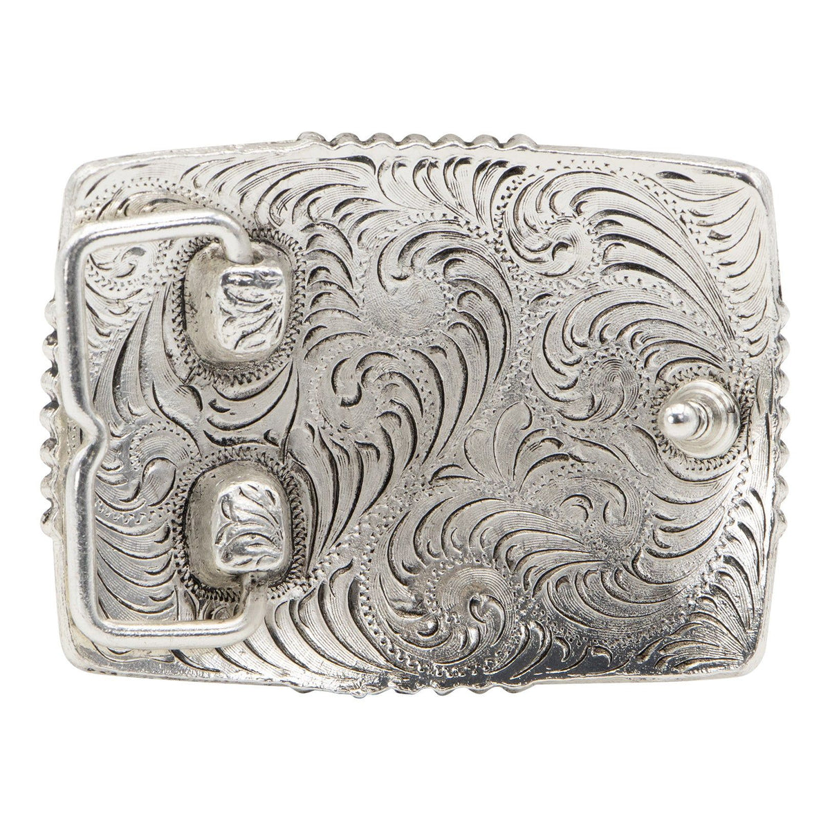 AndWest Feathered Eagle Belt Buckle featuring detailed feather and eagle design on polished metal finish.