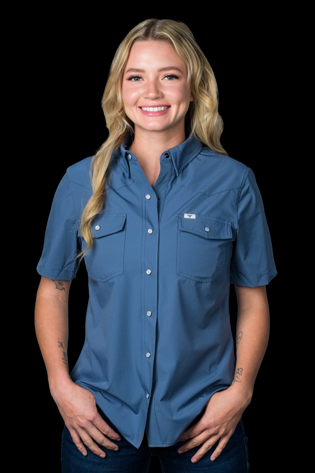 Ferrell Brand Womens Blue FSS2002330 - view 1