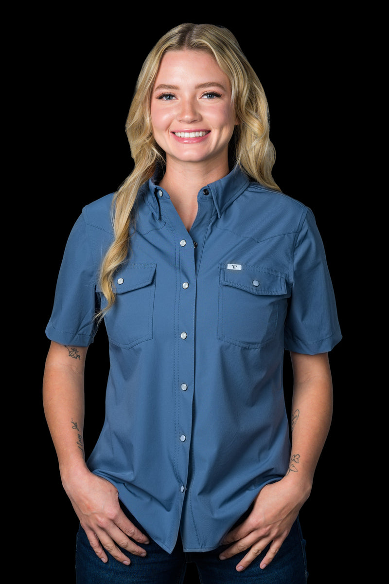 Ferrell Brand Womens Blue FSS2002330 - view 1