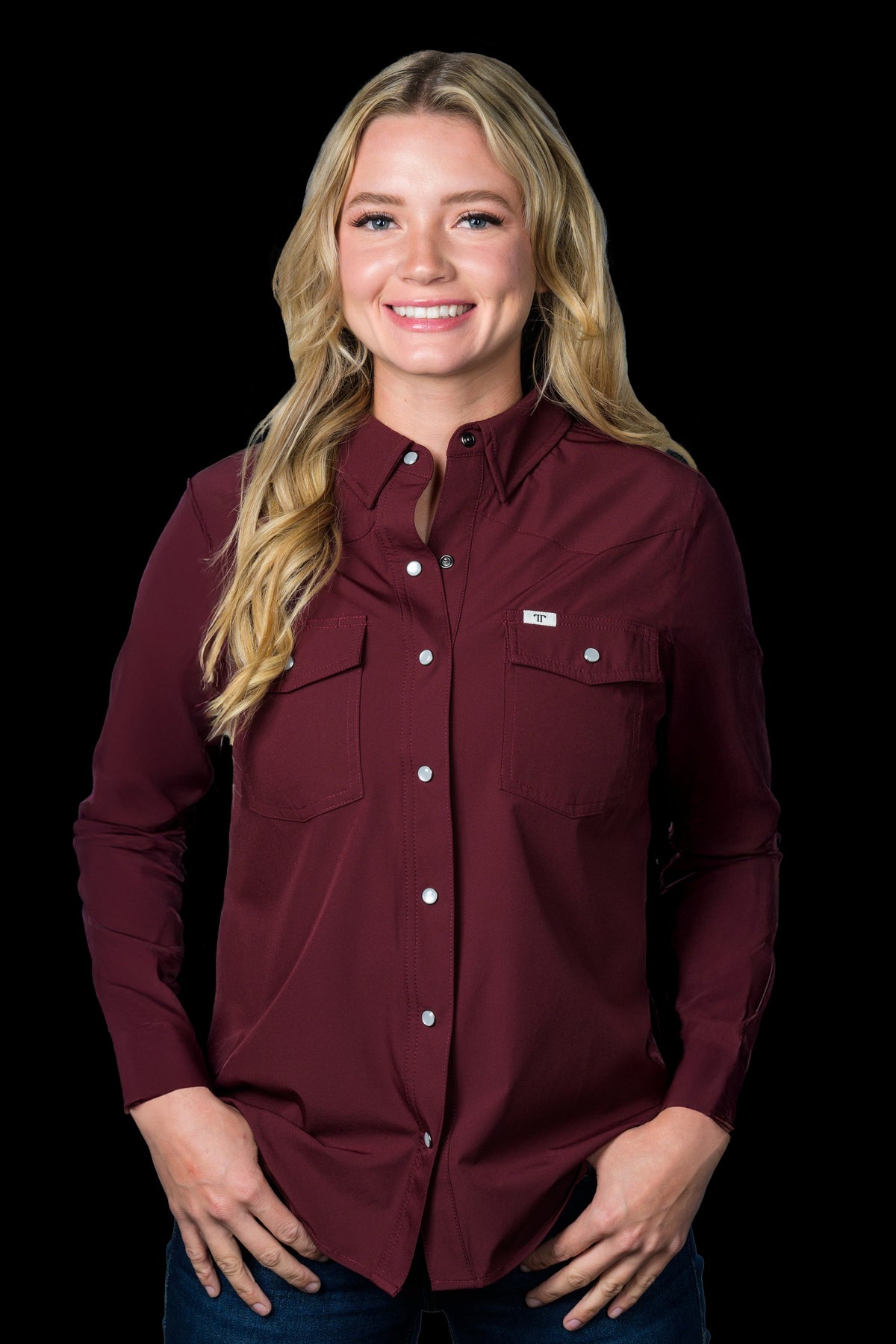 Ferrell Brand Womens Maroon FSL2002331 - view 1