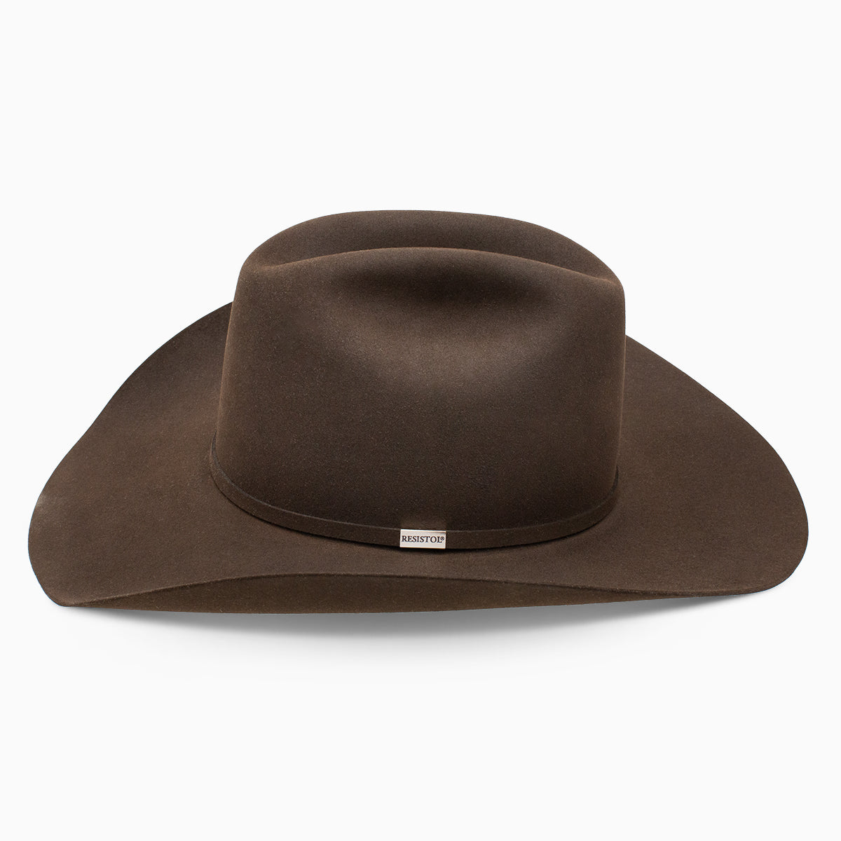 Resistol Five Star Cowboy Hat, Brown – side
