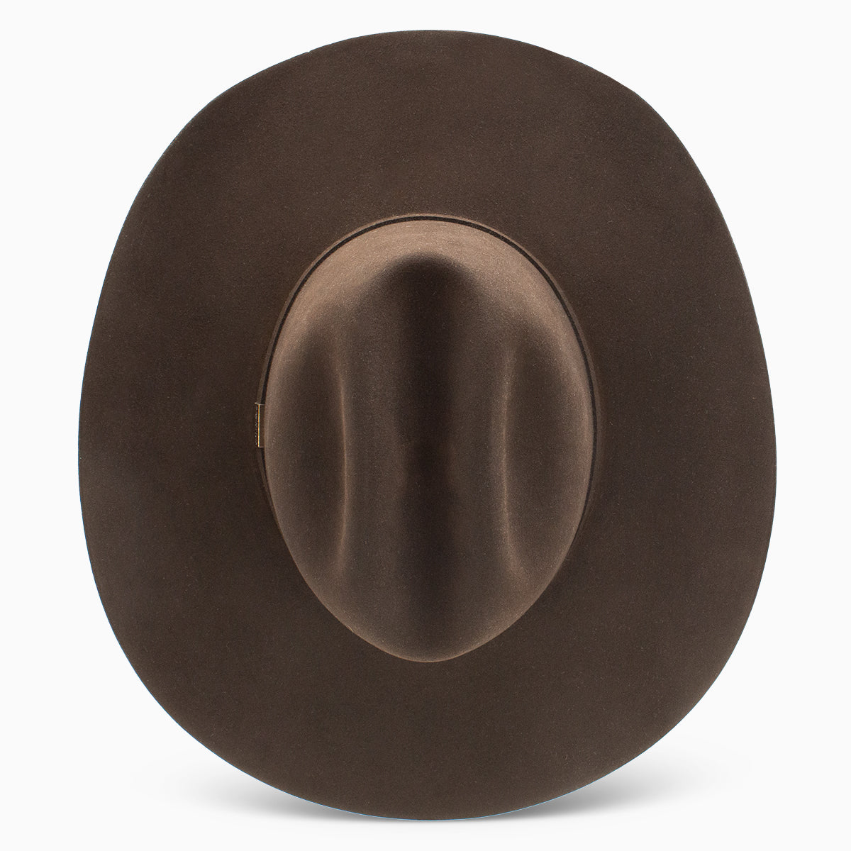 Resistol Five Star Cowboy Hat, Brown – top