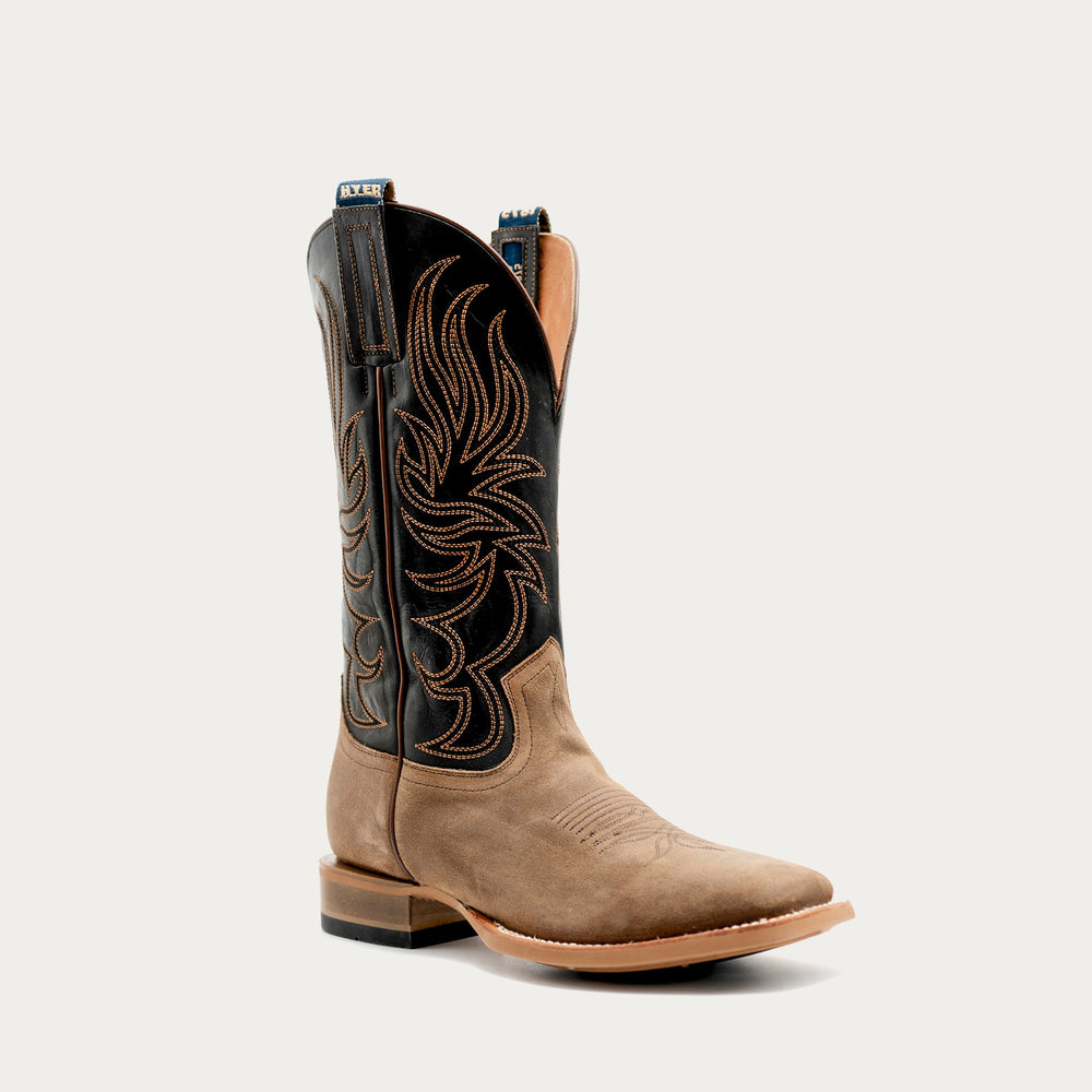 HYER Men's Axtell 13" Western Boot (Tan/Black) | HM11056