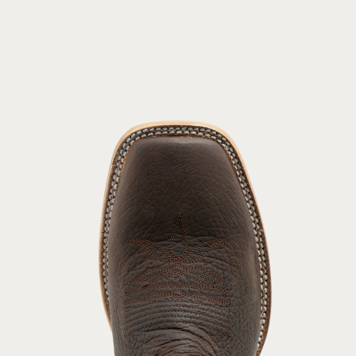 HYER Men's Clyde 11" Western Boot, Brown/Blue – toe