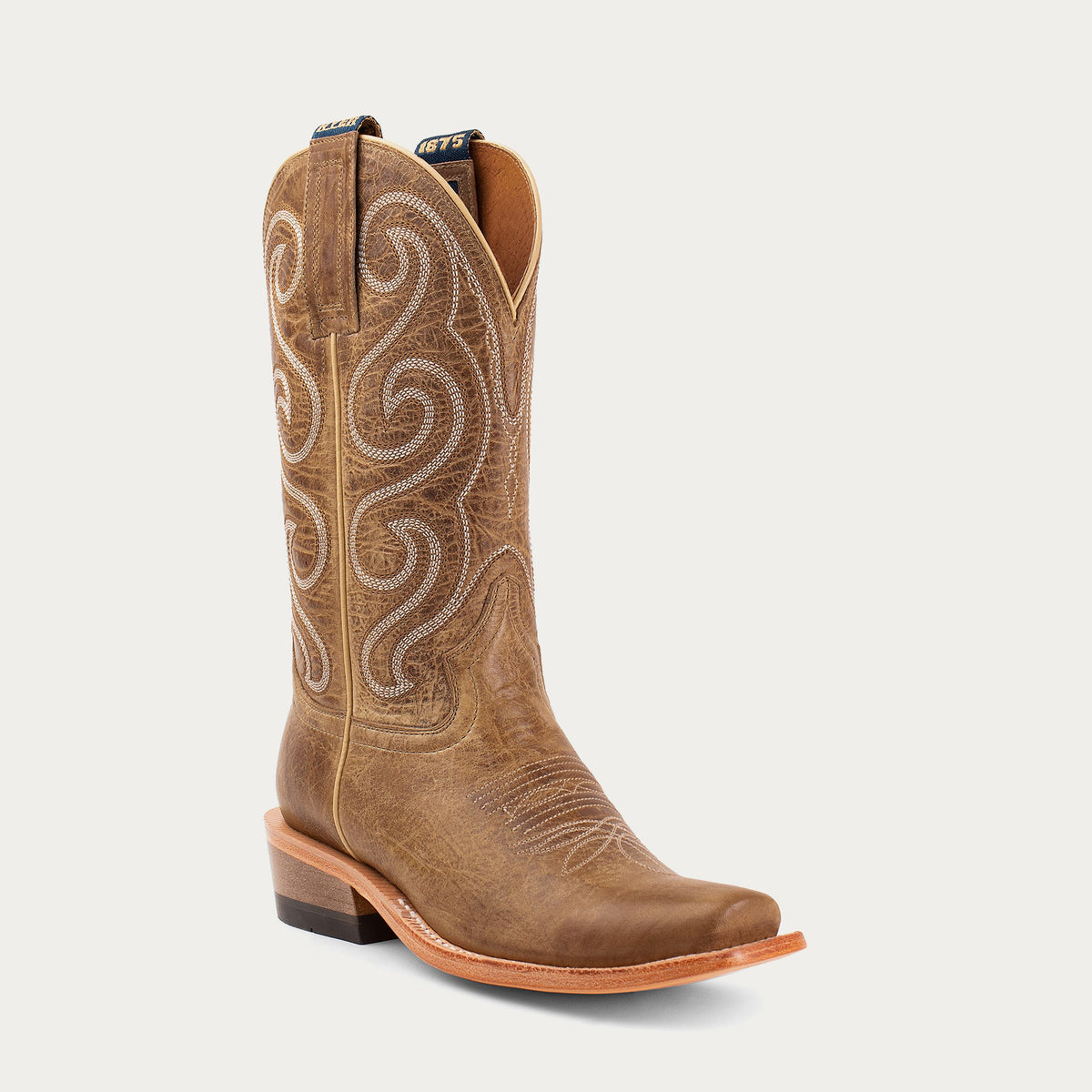 HYER Women's Meridian Boot showing black leather ankle boots with a rounded toe and low heel on a neutral background.