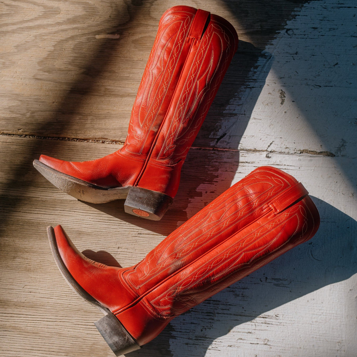 HYER Women's Wildcat 17" Tall Boot, Red – lifestyle