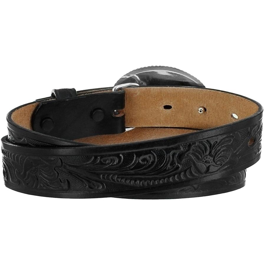Justin Kids' Champion tool belt by Leegin, durable black belt with multiple pockets for kids' tools and accessories.