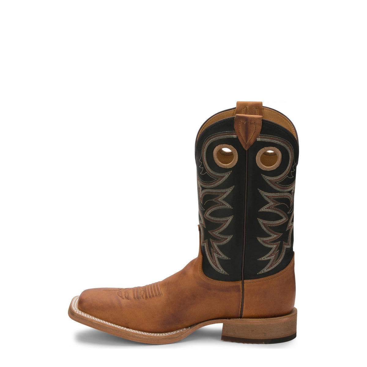 Justin Men's Caddo 11" Western Boot, Copper Brown – inside