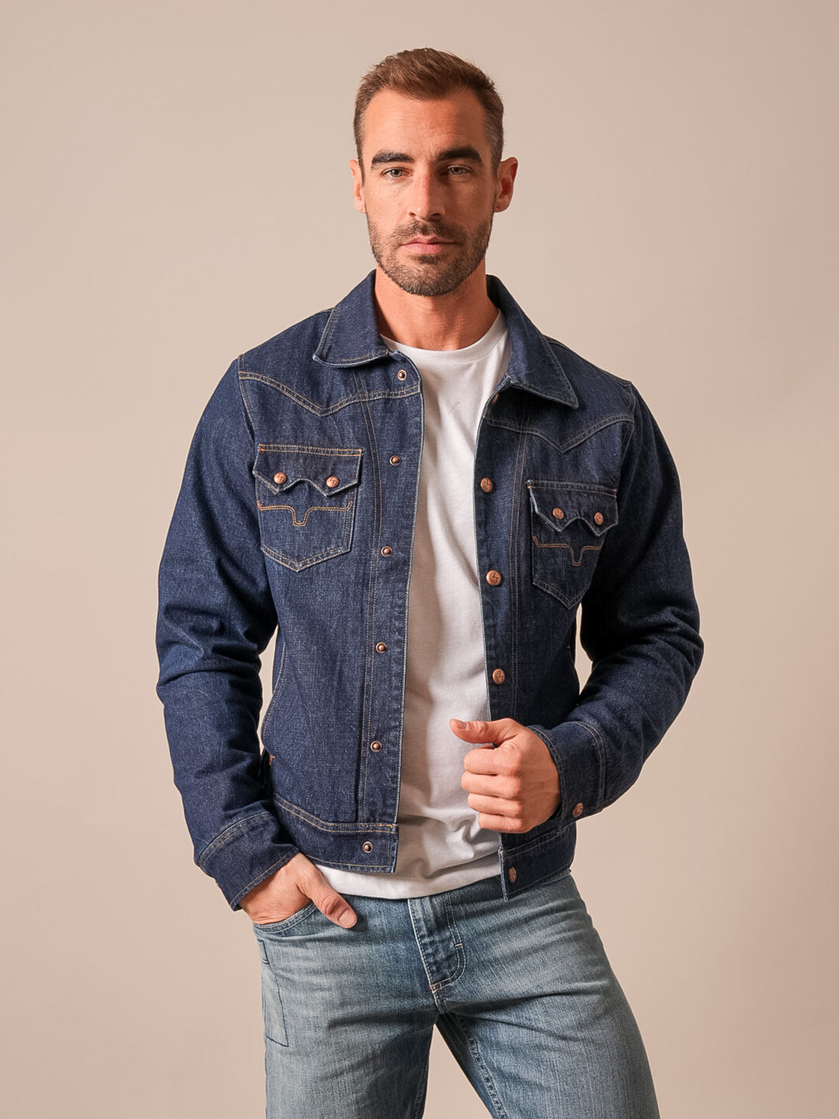 Kimes Ranch Mens Indigo MJA0000029 - view 1