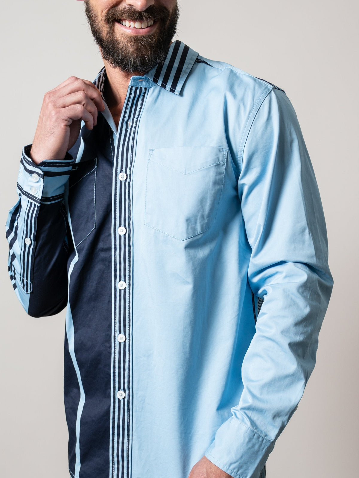 Kimes Ranch Mens Light Blue MDS0000045 - view 2