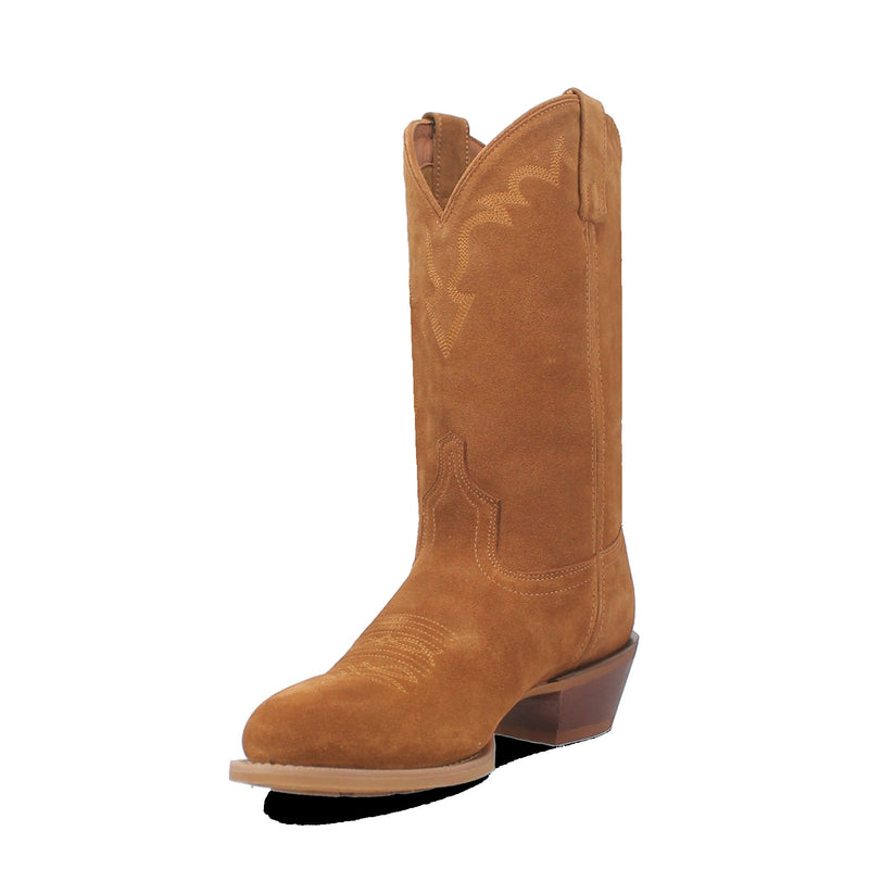 Laredo Men's Larkin Leather Boot, Honey – 3-4 front