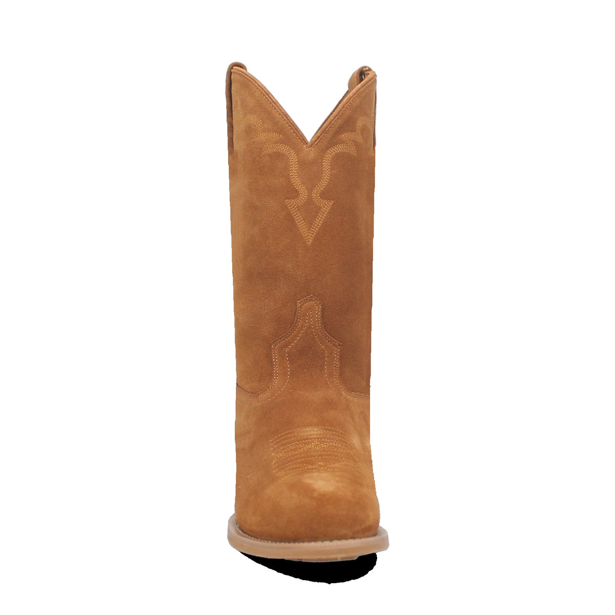 Laredo Men's Larkin Leather Boot, Honey – toe
