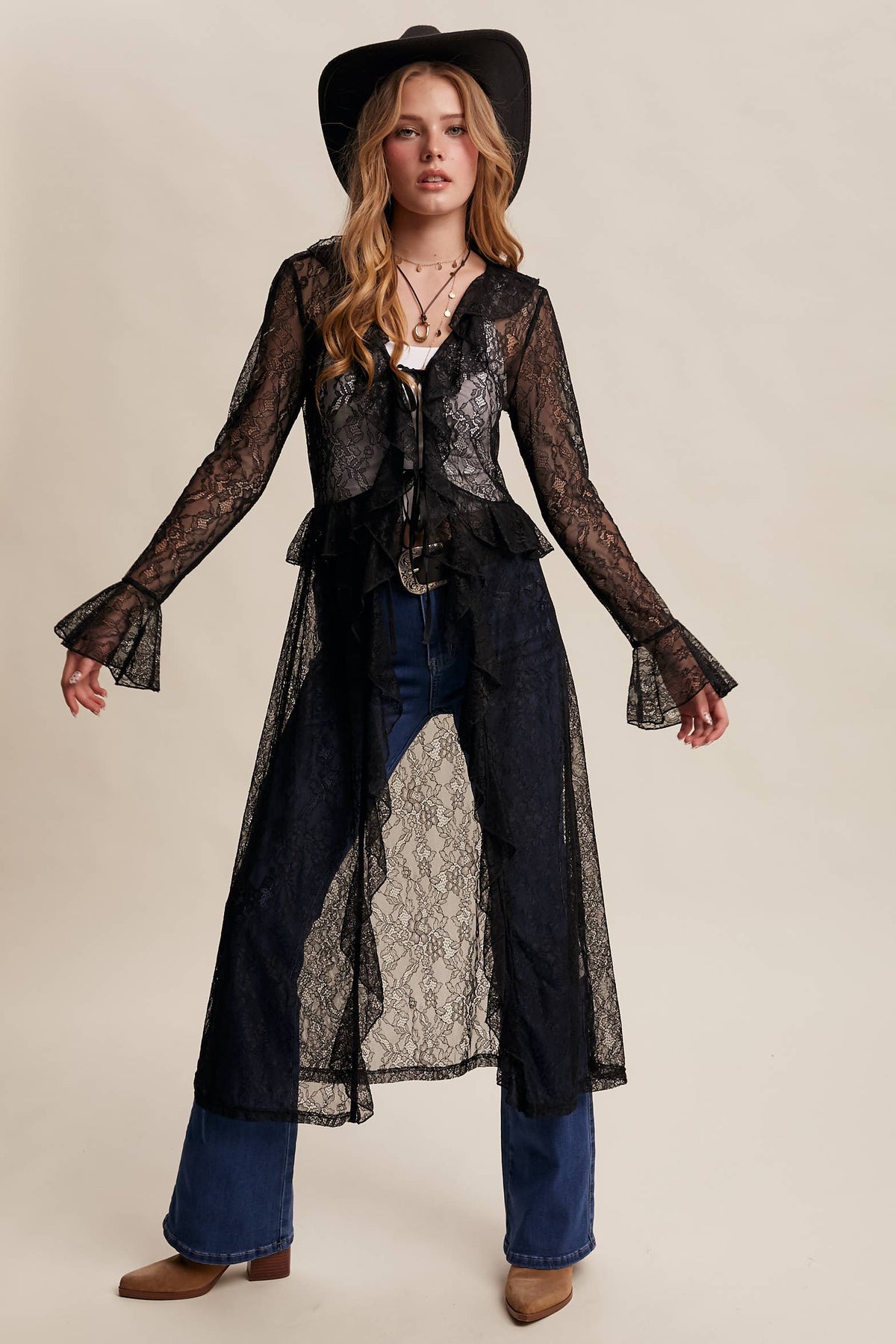 Listicle Womens Black LJ0259 - view 3