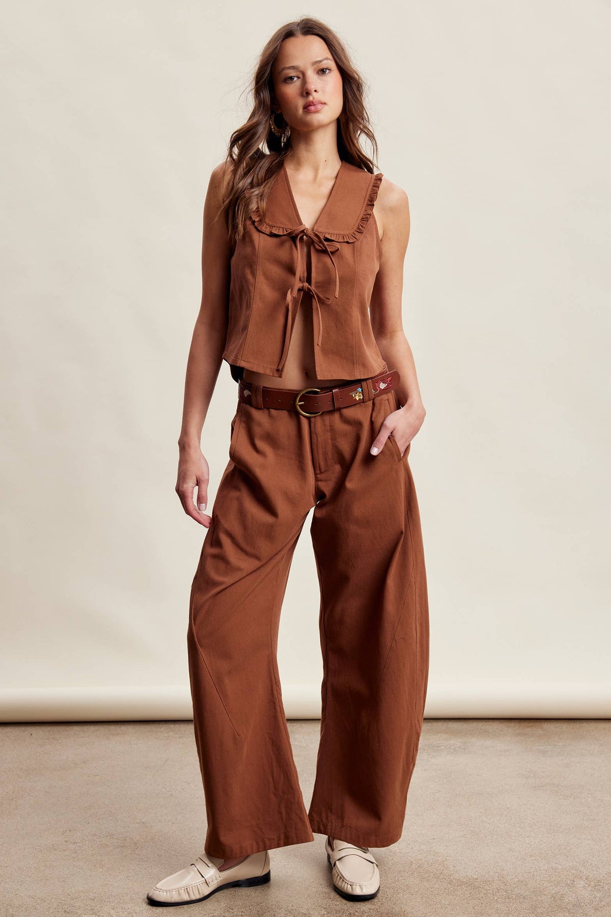 Listicle Womens Mocha LSET182T - view 2