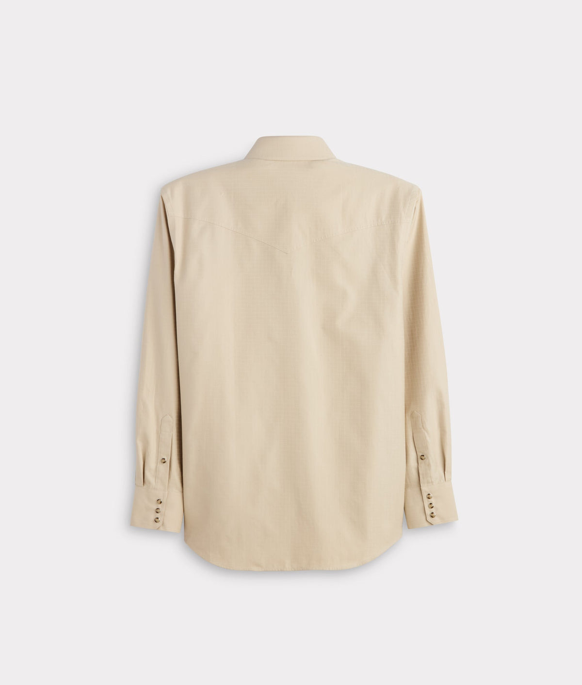 Tan Lucchese El Paso Square Dobby shirt with detailed fabric texture, showcasing a stylish and well-crafted men's shirt.