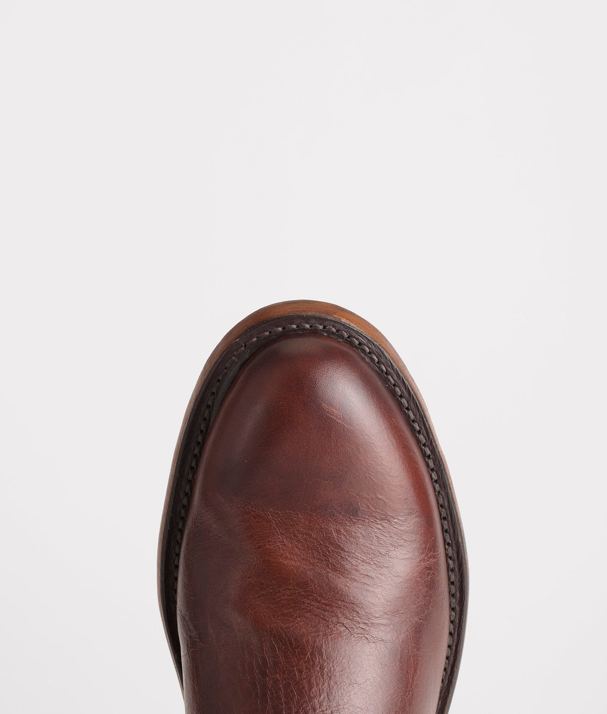 Lucchese Men's Sunset Roper, Tan Ranch Hand – detail