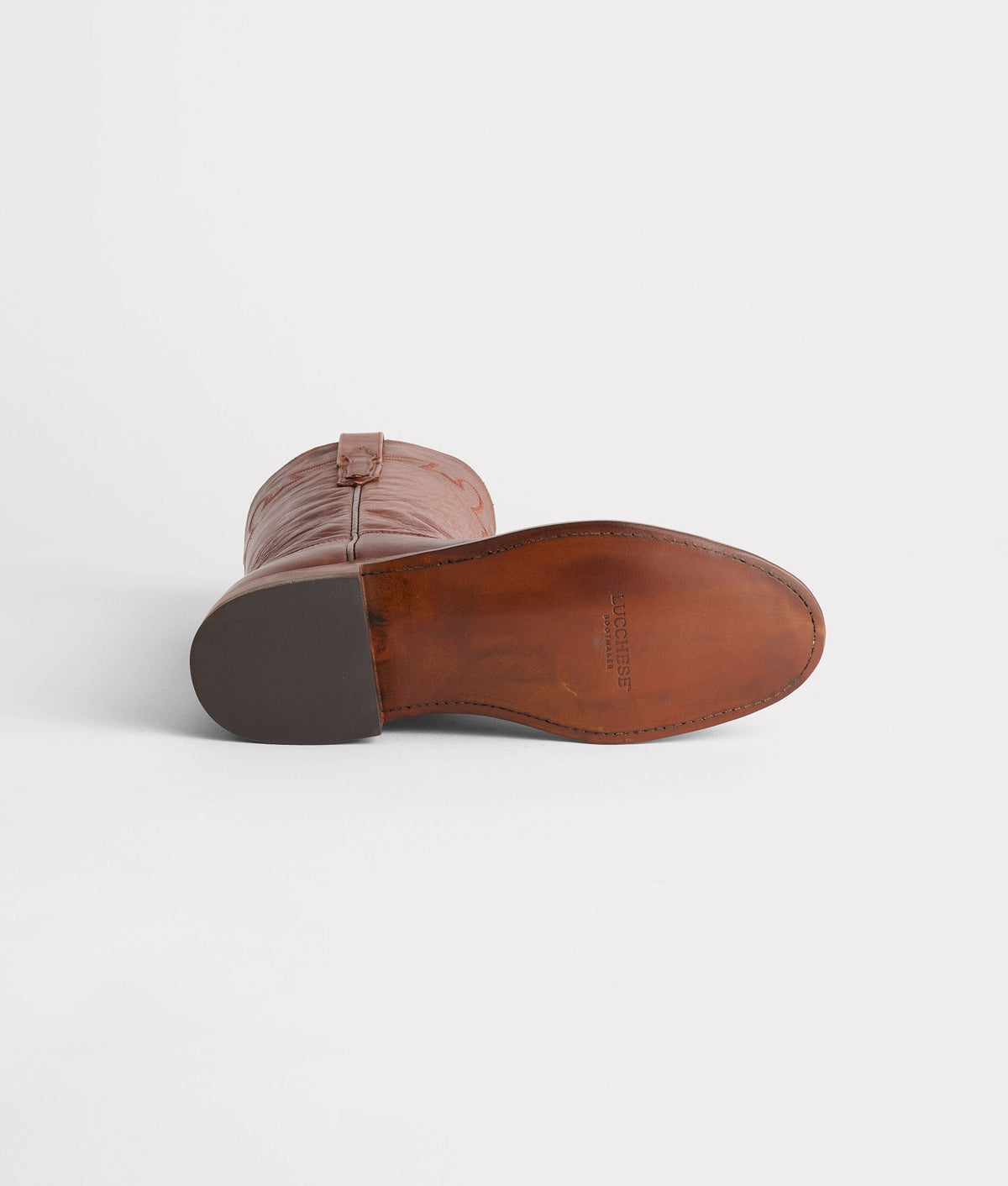 Lucchese Men's Sunset Roper, Tan Ranch Hand – sole