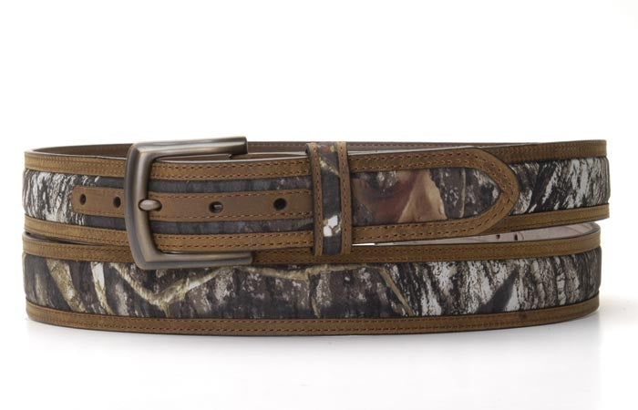M&F Nocona outdoor men's belt with leather strap and buckle, suitable for casual or outdoor wear.